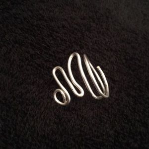 Initial ring letter M. Made to order